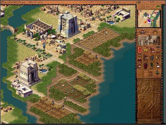 W misji tej warto również zastanowić się nad źródłem dochodów - Faraon: Północny Dahshur - Faraon - poradnik do gry