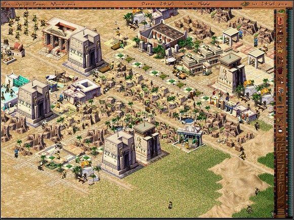 Kolejną rzeczą jest sprowadzanie miedzi oraz tworzenie armii - Faraon: Oaza Bahariya (misja 15 - wersja wojenna) - Faraon - poradnik do gry