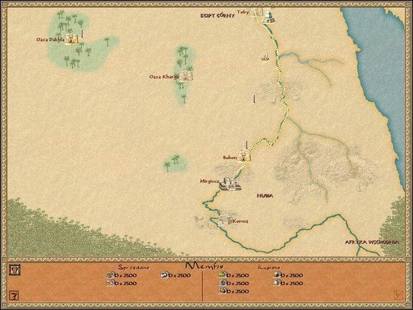 1 - Faraon: Iken (misja 20 - wersja wojenna) - Faraon - poradnik do gry