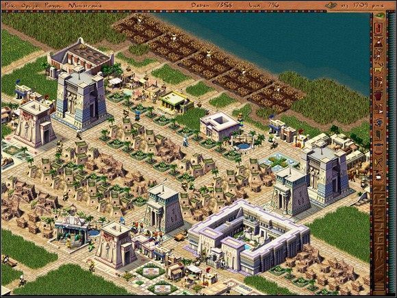 Drugim elementem jest kultura oraz dobrobyt - Faraon: Bubastis (misja 21 - wersja pokojowa) - Faraon - poradnik do gry