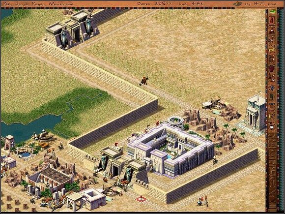 W późniejszym etapie rozgrywki na znaczeniu zyska drewno (będą o nie prosić inne miasta, jak również odblokowany zostanie szlak handlowy, który umożliwi nam jego sprzedaż) - Faraon: Byblos (misja 23 - wersja wojenna) - Faraon - poradnik do gry