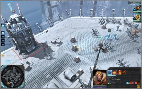 [#2] - Kłopotliwa baszta za moment rozleci się na kawałki - Zimne powitanie (1) - Kampania - Warhammer 40,000: Dawn of War II - Chaos Rising - poradnik do gry