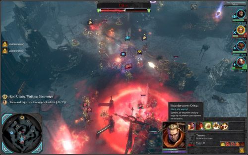 [#89] - Takie lokacje dobrze wcześniej zmiękczyć nalotem artyleryjskim lub innym atakiem strefowym - Rozgrywka w Zakonnej Twierdzy (1) - Kampania - Warhammer 40,000: Dawn of War II - Chaos Rising - poradnik do gry