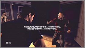 Wkrótce pojawi się tu trzeci bandyta, który powinien schować się przed Tobą - Uliczne stragany | Opis przejścia | Tom Clancys Splinter Cell Conviction - Tom Clancys Splinter Cell: Conviction - poradnik do gry