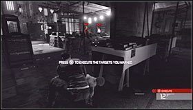 W poznany przed chwilą sposób zlikwiduj po cichu stojącego tyłem do Ciebie przeciwnika #1 - Uliczne stragany | Opis przejścia | Tom Clancys Splinter Cell Conviction - Tom Clancys Splinter Cell: Conviction - poradnik do gry