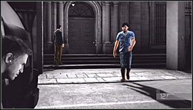 Wariant B: Kieruj się cały czas prosto, przemieszczając się w pobliżu zaparkowanych samochodów - Posiadłość Kobina (1) | Opis przejścia | Tom Clancys Splinter Cell Conviction - Tom Clancys Splinter Cell: Conviction - poradnik do gry