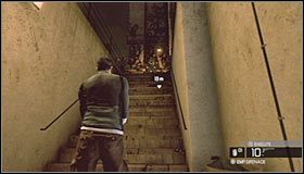 Zaczekaj na właściwy moment i szybko skorzystaj ze znajdujących się tu schodów #1 - Posiadłość Kobina (3) | Opis przejścia | Tom Clancys Splinter Cell Conviction - Tom Clancys Splinter Cell: Conviction - poradnik do gry