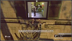 Wkrótce dotrzesz do okiennicy, przy której stoi jeden z bandytów #1 i możesz go śmiało wyrzucić przez okno, gdyż jego śmierć nie spowoduje wszczęcia alarmu - Posiadłość Kobina (3) | Opis przejścia | Tom Clancys Splinter Cell Conviction - Tom Clancys Splinter Cell: Conviction - poradnik do gry