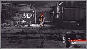 Musisz teraz zakraść się do widocznych w oddali dwóch wartowników i najlepiej jest to zrobić od lewej strony - Lotnisko Price (1) | Opis przejścia | Tom Clancys Splinter Cell Conviction - Tom Clancys Splinter Cell: Conviction - poradnik do gry