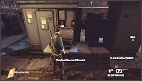 Podejdź do miejsca, w którym stali wartownicy i zabierz z lewej skrzynki ładunki C4 #1 - Lotnisko Price (1) | Opis przejścia | Tom Clancys Splinter Cell Conviction - Tom Clancys Splinter Cell: Conviction - poradnik do gry