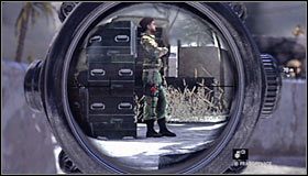 Proponuję w pierwszej kolejności zlikwidować wrogów stojących wewnątrz lewego zniszczonego budynku - Diwaniya, Irak (2) | Opis przejścia | Tom Clancys Splinter Cell Conviction - Tom Clancys Splinter Cell: Conviction - poradnik do gry