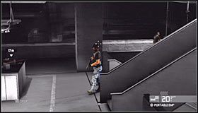 Docelowo powinieneś przedostać się do kolejnych rurek zawieszonych przy suficie #1 - Laboratoria White Box (3) | Opis przejścia - Tom Clancys Splinter Cell: Conviction - poradnik do gry