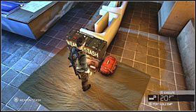 Po znalezieniu się nad pomieszczeniem, do którego miałeś dotrzeć, odszukaj rurkę, po której będziesz mógł bezpiecznie zejść na dół #1 - Laboratoria White Box (4) | Opis przejścia - Tom Clancys Splinter Cell: Conviction - poradnik do gry