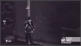 Po obejrzeniu cut-scenki przeskocz przez balustradę #1 - Laboratoria White Box (5) | Opis przejścia - Tom Clancys Splinter Cell: Conviction - poradnik do gry