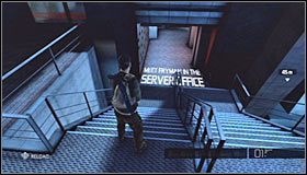 Po zlikwidowaniu przeciwników biegnij prosto #1 , po czym skręć w prawo - Sztab Wydziału Trzeciego (2) | Opis przejścia - Tom Clancys Splinter Cell: Conviction - poradnik do gry