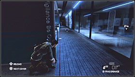 Począwszy od tego miejsca możliwe będzie ciągłe pozostawanie w ukryciu - Sztab Wydziału Trzeciego (2) | Opis przejścia - Tom Clancys Splinter Cell: Conviction - poradnik do gry