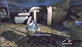 Zacznij od wyeliminowania najbliższego przeciwnika #1 - w zupełności wystarczy tu zwykły pistolet - Zbiornik przy Michigan Ave. (4) | Opis przejścia - Tom Clancys Splinter Cell: Conviction - poradnik do gry