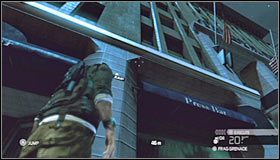 Wariant A: Wybór tej opcji pozwoli Ci szybciej rozprawić się z oddziałami wroga i choć będzie to nieco ryzykowne to mimo wszystko radziłbym spróbować - Centrum miasta (2) | Opis przejścia | Tom Clancys Splinter Cell Conviction - Tom Clancys Splinter Cell: Conviction - poradnik do gry