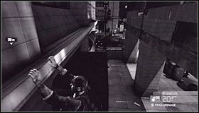 Przesuwaj się teraz po krawędzi w prawo #1 , pokonując po drodze kilka narożników - Centrum miasta (2) | Opis przejścia | Tom Clancys Splinter Cell Conviction - Tom Clancys Splinter Cell: Conviction - poradnik do gry