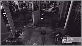 Wariant B: Wybór tej opcji pozwoli Ci dotrzeć do lepszego miejsca do prowadzenia ostrzału, aczkolwiek po drodze będziesz się musiał bardziej pilnować - Centrum miasta (2) | Opis przejścia | Tom Clancys Splinter Cell Conviction - Tom Clancys Splinter Cell: Conviction - poradnik do gry