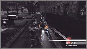 Okolica ta jest patrolowana przez pojedynczego przeciwnika - Centrum miasta (2) | Opis przejścia | Tom Clancys Splinter Cell Conviction - Tom Clancys Splinter Cell: Conviction - poradnik do gry