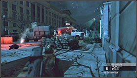 Proponuję schować się za mapą Białego Domu znajdującą się na prawo od łazika #1 - Centrum miasta (3) | Opis przejścia | Tom Clancys Splinter Cell Conviction - Tom Clancys Splinter Cell: Conviction - poradnik do gry