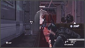 Jeżeli zdecydujesz się pozostać w miejscu użycia przez wrogów granatów dymnych to skorzystaj z gogli sonarowych by ich łatwo zlokalizować #1 - Biały Dom (2) | Opis przejścia | Tom Clancys Splinter Cell Conviction - Tom Clancys Splinter Cell: Conviction - poradnik do gry