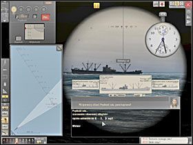 W myślach, przy pomocy kalkulatora, lub odwiedzając jedną z podanych w poradniku stron internetowych przeliczamy uzyskaną prędkość na węzły i przekazujemy ją PO. - Wyliczenie kursu i prędkości | Torpedowanie łajb | Silent Hunter 5 - Silent Hunter 5: Bitwa o Atlantyk - poradnik do gry