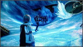 Ustawiamy na razie pierwszą strategię paradygmatów i idziemy prosto do rozstaju dróg - Chapter III (1) | Opis przejścia | Final Fantasy XIII - Final Fantasy XIII - poradnik do gry