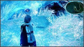 Zabijamy grupkę przeciwników, a następnie skręcamy w prawo po skrzynię z 5x Cieth Tears [1] - Chapter III (1) | Opis przejścia | Final Fantasy XIII - Final Fantasy XIII - poradnik do gry