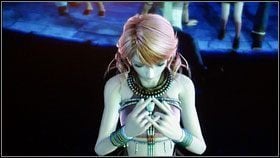 Po pokonaniu grupki potworów, robimy kilka kroków jako Sahz - Chapter IV (1) | Opis przejścia | Final Fantasy XIII - Final Fantasy XIII - poradnik do gry