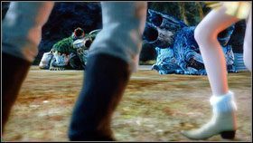 Po drugiej stronie podchodzimy do kolejnego orba, którego używamy do zmiany pogody na słoneczną - Chapter VI | Opis przejścia | Final Fantasy XIII - Final Fantasy XIII - poradnik do gry