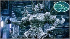 Po wjechaniu na górę idziemy wziąć następną misję od rzeźby [2] - Chapter XI (4) | Opis przejścia | Final Fantasy XIII - Final Fantasy XIII - poradnik do gry