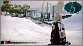 Na dole idziemy cały czas prosto, odbijając dwa razy w lewo - Chapter XI (4) | Opis przejścia | Final Fantasy XIII - Final Fantasy XIII - poradnik do gry