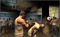 Walki w podziemiach pozwolą Ci zdobyć nieco gotówki, którą możesz spożytkować na przykład na zrobienie sobie tatuażu - Garść porad | Opis przejścia Prison Break The Conspiracy - Prison Break: The Conspiracy - poradnik do gry