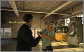 Zeskocz na dach, a następnie na plac i udaj się do Abruzziego , by poinformować go o wypełnieniu swojej części umowy - - Chapter 3 (1) | Opis przejścia Prison Break The Conspiracy - Prison Break: The Conspiracy - poradnik do gry