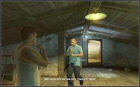 Wskocz przez rozbitą szybę dalej - pozbądź się pierwszego na swej drodze przeciwnika #1 - - Chapter 4 | Opis przejścia Prison Break The Conspiracy - Prison Break: The Conspiracy - poradnik do gry