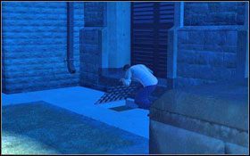 Tuż przy ogrodzeniu znajdziesz rynnę #1 , przy jej pomocy przedostań się na drugą stronę - - Chapter 7 (3) | Opis przejścia Prison Break The Conspiracy - Prison Break: The Conspiracy - poradnik do gry