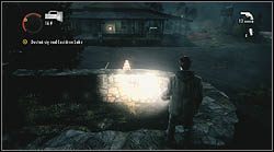 Jeden ze stosików znajdziesz na terenie motelu, na murku koło parkingu - Alan Wake: Stosy puszek - lista wszystkich - Alan Wake - poradnik do gry