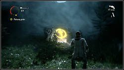 Ostatnia skrzynia w tym rozdziale leży za wynajętym domkiem, koło skał - Alan Wake: Skrzynie z zaopatrzeniem - lista - Alan Wake - poradnik do gry