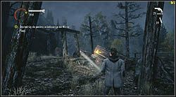 Kolejną skrzynię znajdziesz po wyjściu z kopalni - Alan Wake: Skrzynie z zaopatrzeniem - lista - Alan Wake - poradnik do gry
