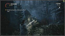 Kolejną skrzynię znajdziesz po przejściu przez most, na którym Alan atakowany jest z dwóch stron owego mostu - Alan Wake: Skrzynie z zaopatrzeniem - lista - Alan Wake - poradnik do gry