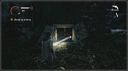 Po opuszczeniu chaty, a przed wejściem do samochodu, zajrzyj do piwnicy budynku - Alan Wake: Skrzynie z zaopatrzeniem - lista - Alan Wake - poradnik do gry