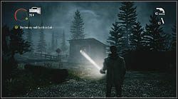 Następną skrzynię znajdziesz po opuszczeniu złomowiska, koło skrzyżowania, w niewielkiej szopie - Alan Wake: Skrzynie z zaopatrzeniem - lista - Alan Wake - poradnik do gry