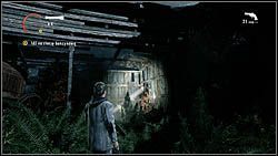 Kolejną stronę znajdziesz w szopie, koło uszkodzonej koparki, tuż po znalezieniu drugiej rakietnicy w grze - Alan Wake: Strony maszynopisu Odc. 1, Koszmar - lokacje, znajdźki - Alan Wake - poradnik do gry