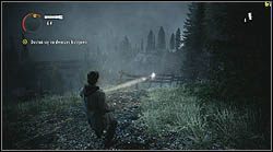 Po opuszczeniu rozgłośni radiowej udaj się w kierunku stacji kolejowej - Alan Wake: Strony maszynopisu Odc. 3, Okup - lokacje, znajdźki - Alan Wake - poradnik do gry