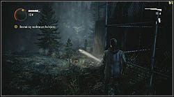 Następną stronę znajdziesz po zejściu z mostu kolejowego, na ziemi, koło drabiny - Alan Wake: Strony maszynopisu Odc. 3, Okup - lokacje, znajdźki - Alan Wake - poradnik do gry