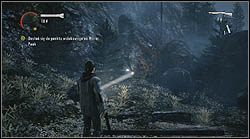Kolejną stronę znajdziesz tuż przed wejściem do opuszczonego miasteczka - Alan Wake: Strony maszynopisu Odc. 3, Okup - lokacje, znajdźki - Alan Wake - poradnik do gry