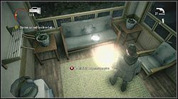 Następna strona leży na kanapie w budynku motelu - Alan Wake: Strony maszynopisu Odc. 5, 6 (Pstrykacz, Odjazd) - lokacje, znajdźki - Alan Wake - poradnik do gry