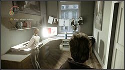 Pierwszy termos w drugim odcinku znajdziesz na biurku w pokoju, w którym siedzi Alice - Alan Wake: Termosy odc. 2, Opętany - lokacje, znajdźki - Alan Wake - poradnik do gry